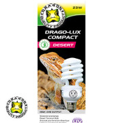 Компактна UVB лампа с пълен спектър, 12.0 - 23W - Drago-Lux Compact Desert UVB 12.0 - 23W